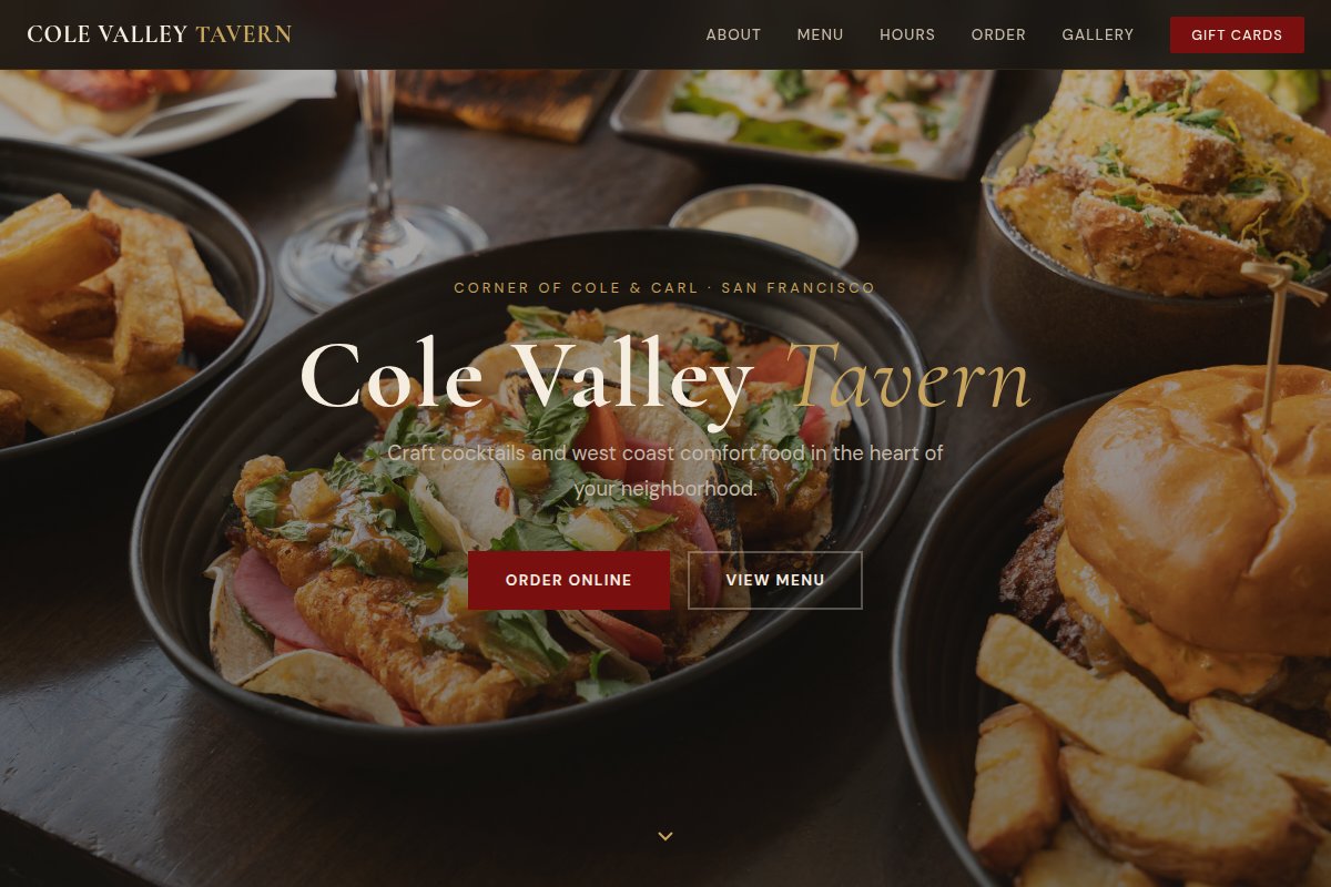 Cole Valley Tavern